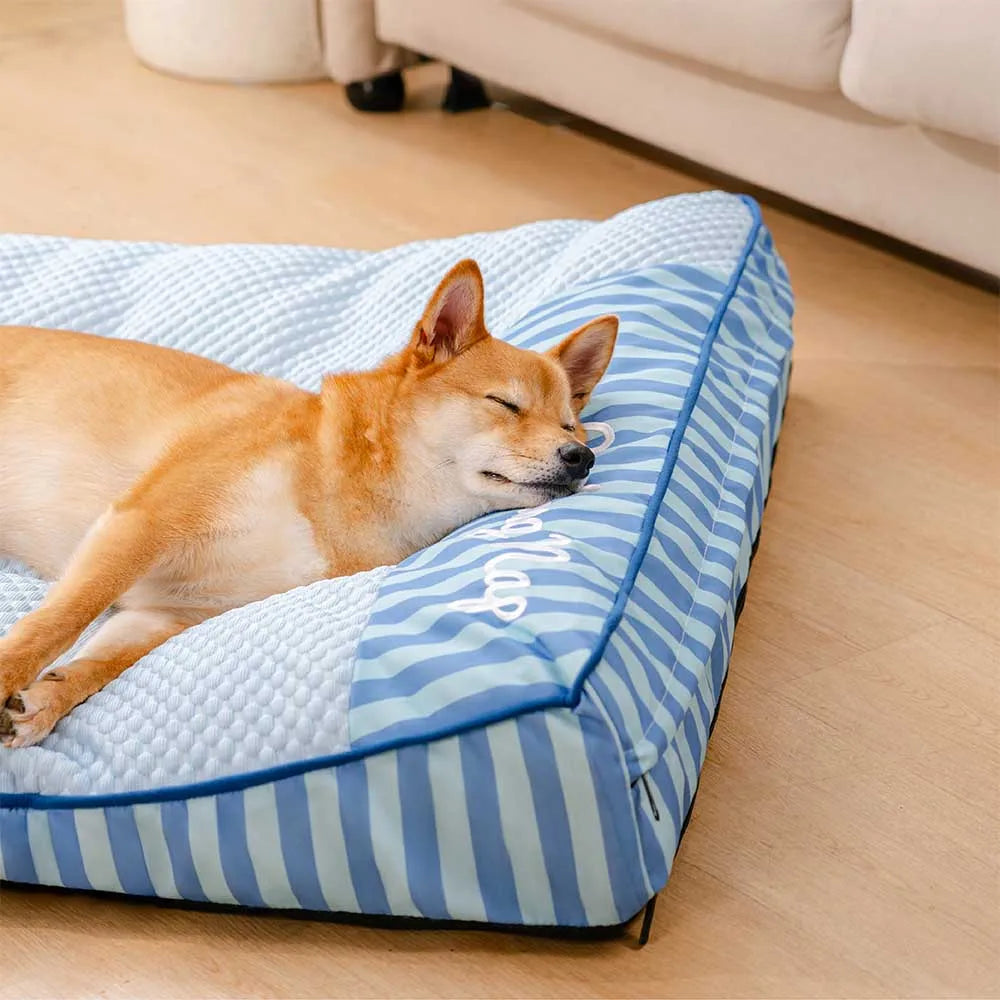 Orthopädische Hunde-Kühlmatte Bett – Waschbare Sommer-Matratze mit Beruhigungseffekt – Umweltfreundlich & Rechteckig